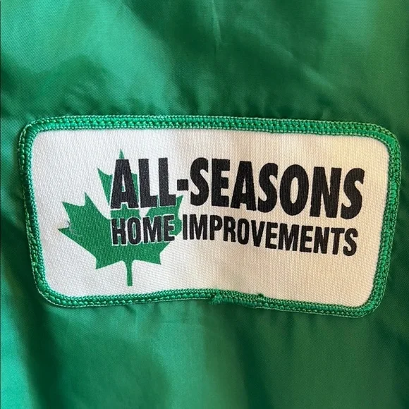 Vintage Green BC Wildlife Federation Member Windbreaker Jacket - Picture 3 of 9